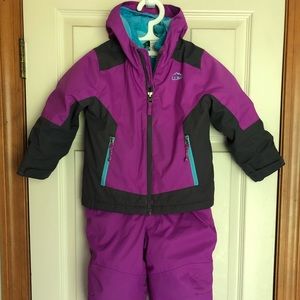 LL Bean Toddler Snowsuit 3-in-1 coat & Bibs